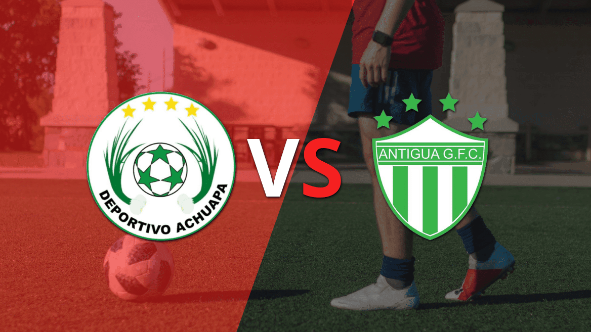 Antigua GFC se lleva la victoria parcial 2-0 sobre Achuapa