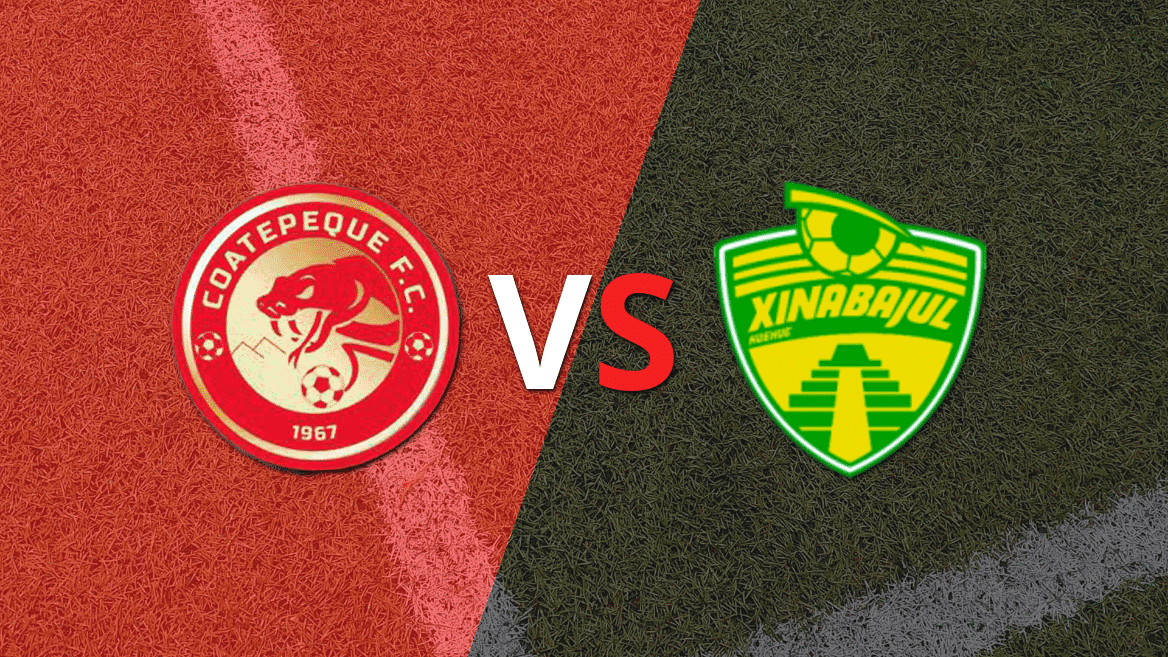 Arranca el segundo tiempo del empate entre Dep. Coatepeque y Xinabajul