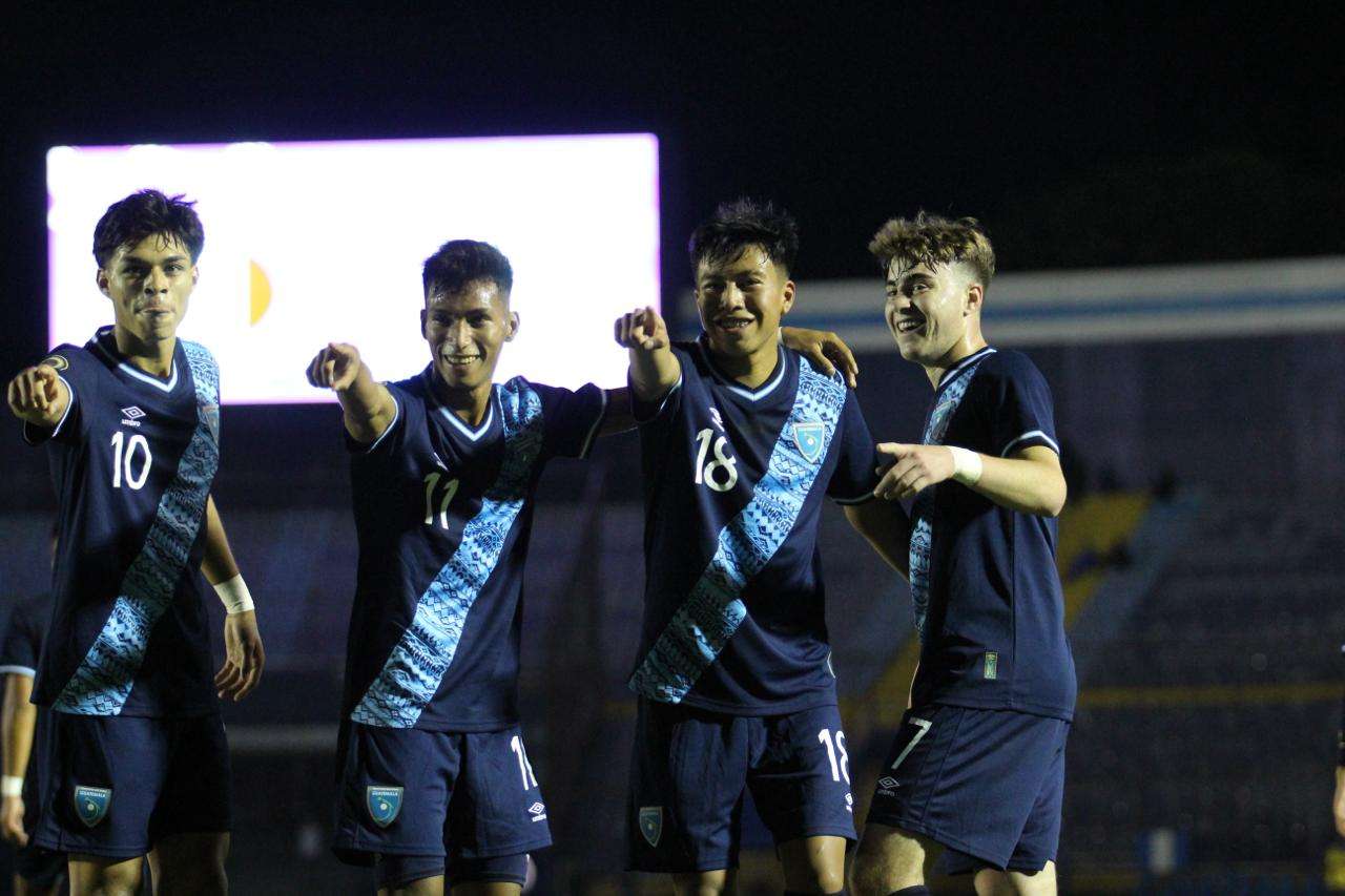 Selección Guatemala golea a San Martin (6-0) y lidera el clasificatorio Sub20