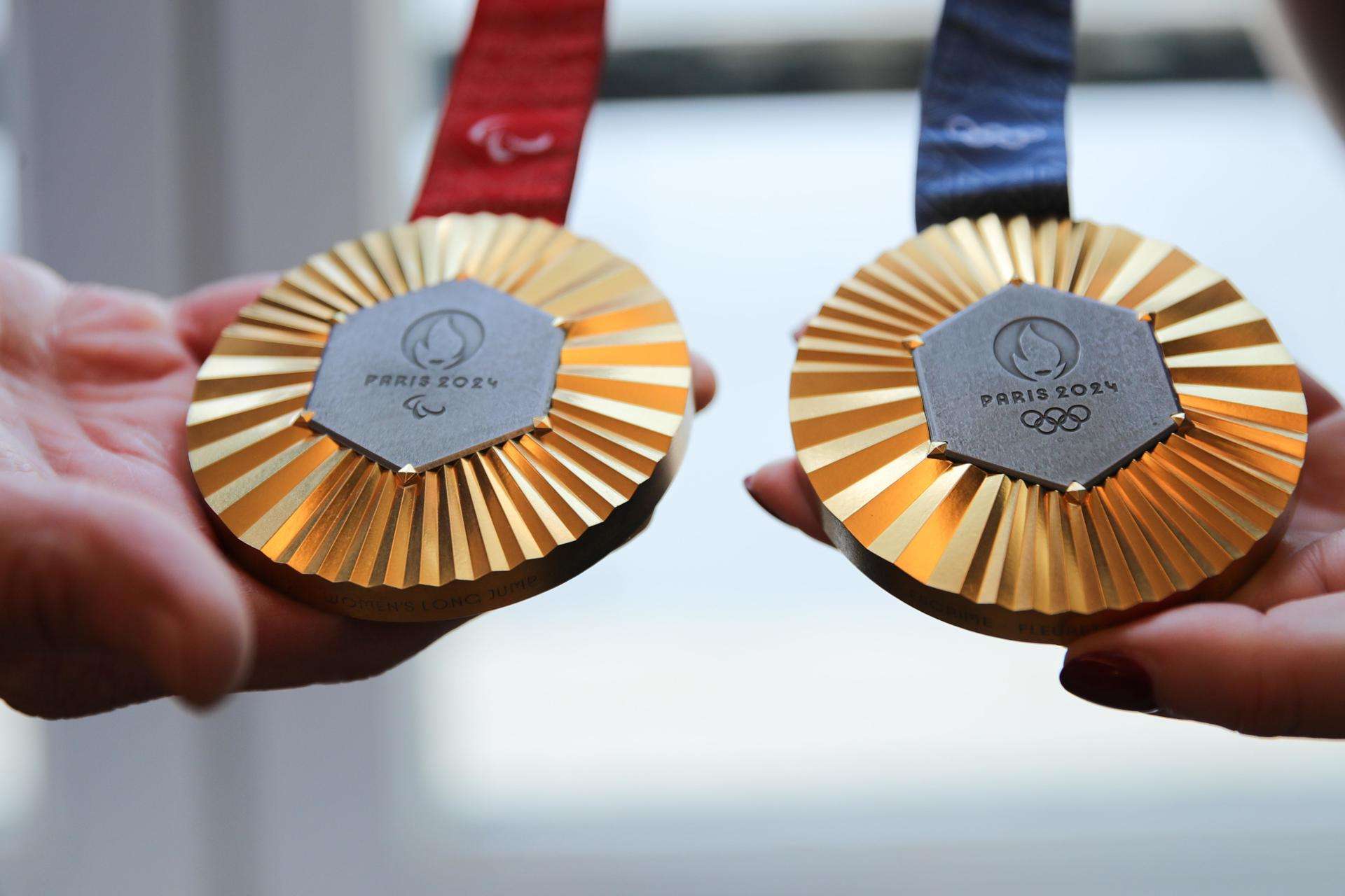 París 2024: ¿Cómo serán las medallas de los Juegos Olímpicos?