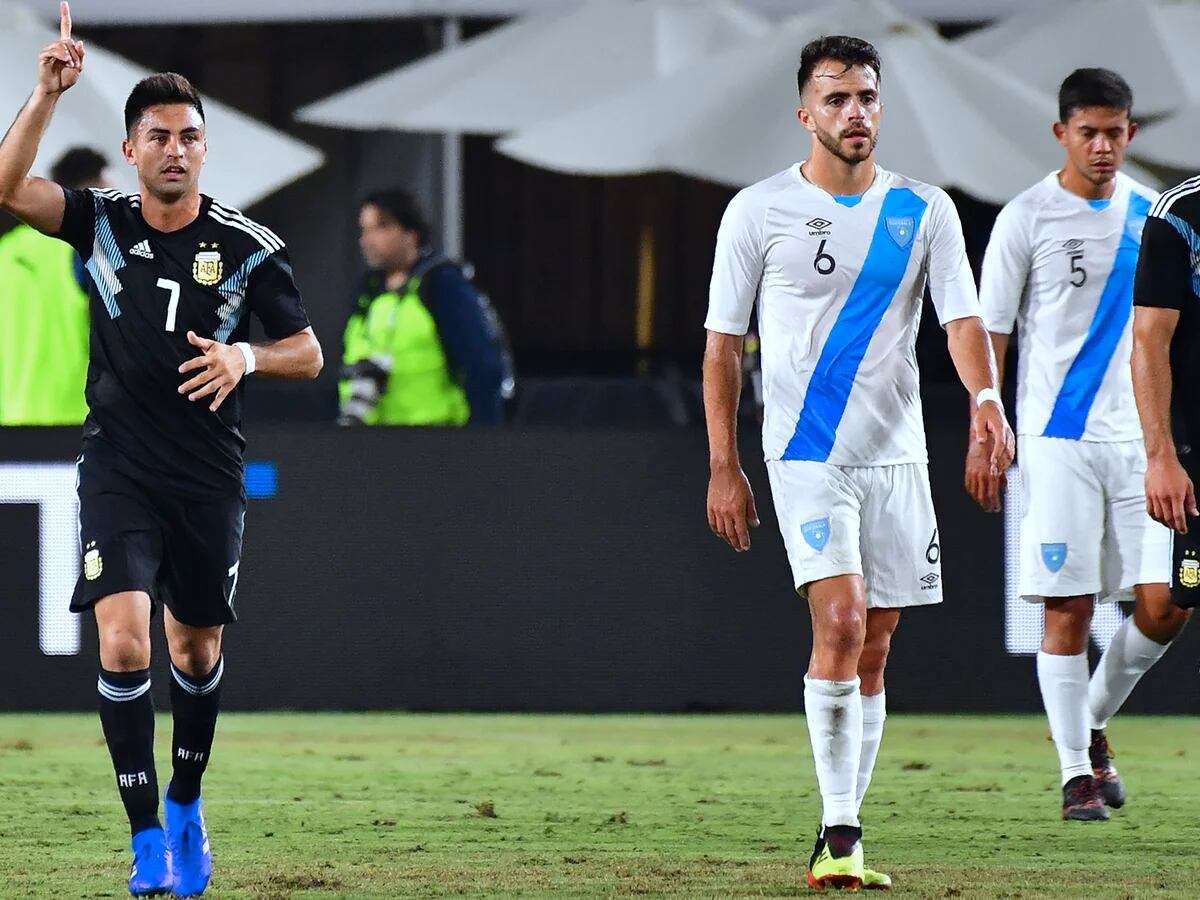 Selección Guatemala vs Argentina