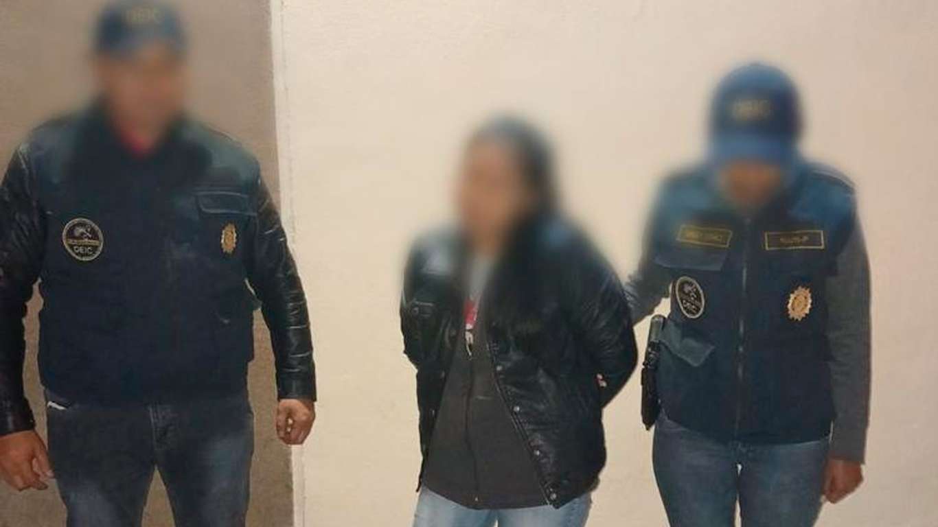 mujer capturada video viral Domenica Marleny Sanchez Palma