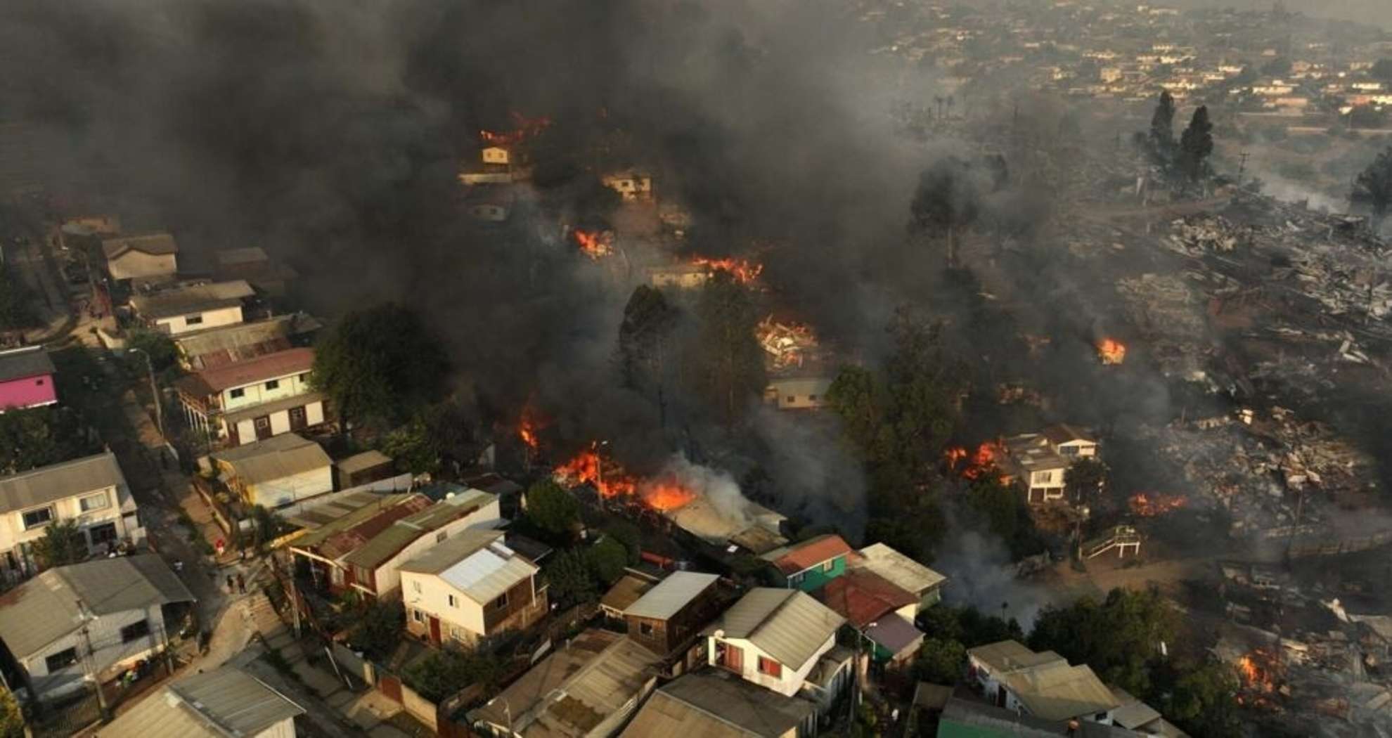 incendios en chile