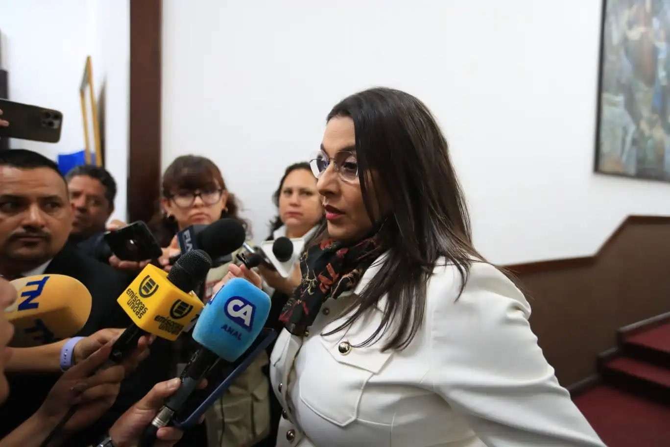 Shirley Rivera, expresidenta del Congreso, denuncia en el MP a Orlando Blanco