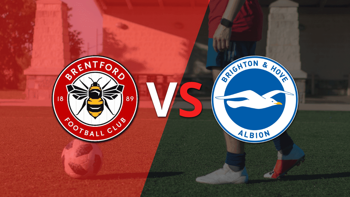 Inicia el segundo tiempo sin goles entre Brentford y Brighton and Hove