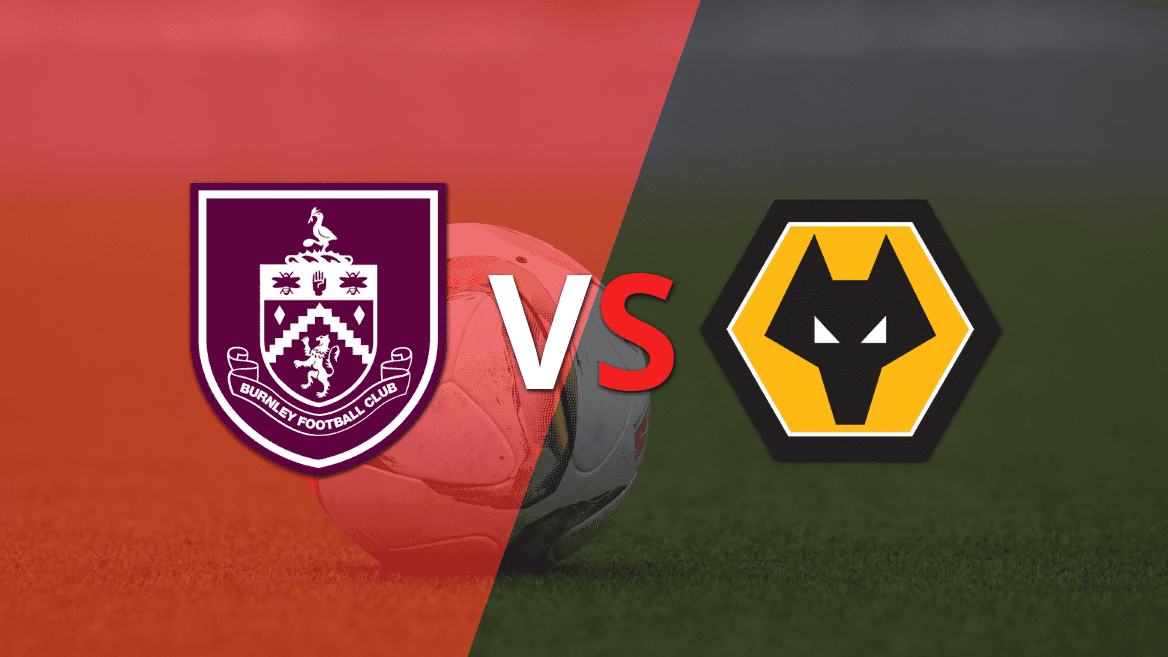 Comienza el segundo tiempo del empate entre Burnley y Wolverhampton