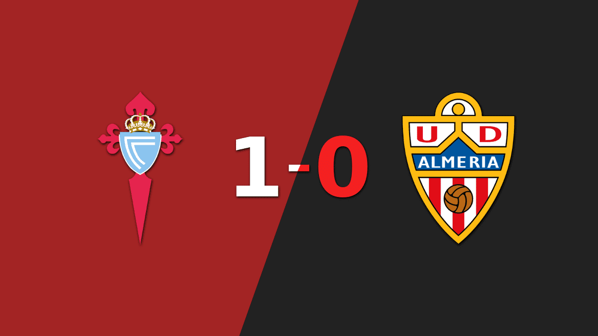 Celta derrotó 1-0 a Almería