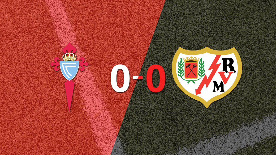 Celta y Rayo Vallecano no se hicieron daño y empataron sin goles