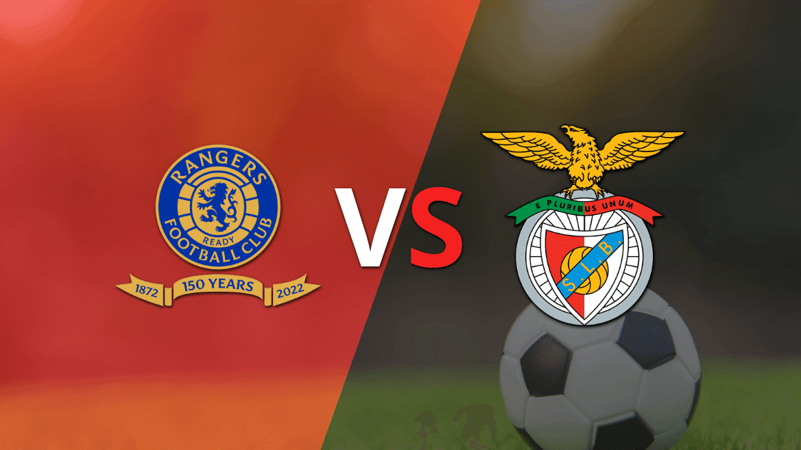 Benfica avanza en el marcador y le gana a Rangers 1 a 0