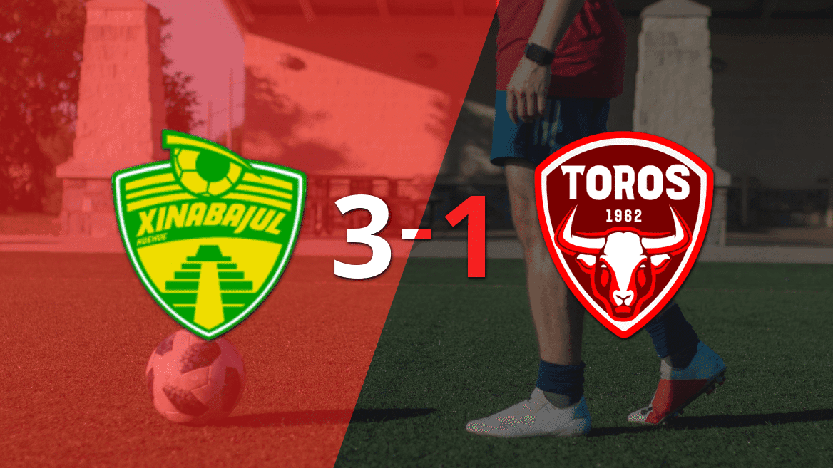 Contundente victoria de Xinabajul sobre Malacateco