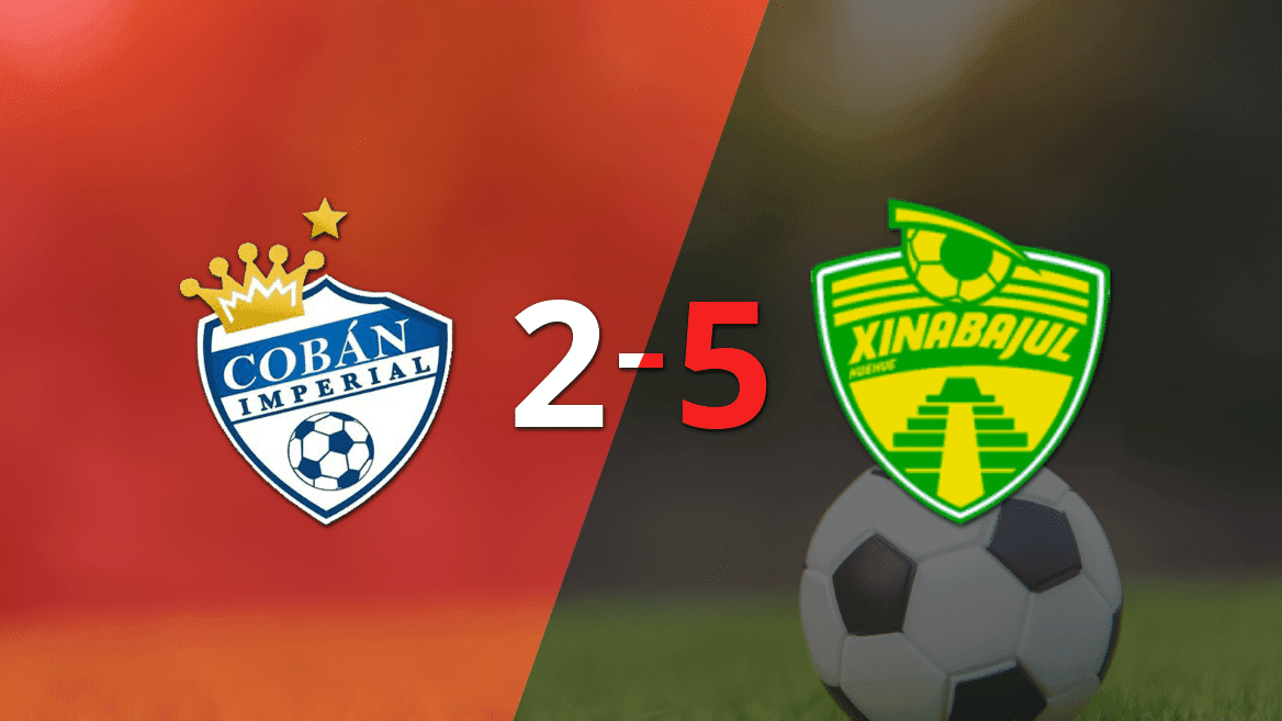 Con triplete de Nicolás Mazzola, Xinabajul goleó a Cobán Imperial 5-2