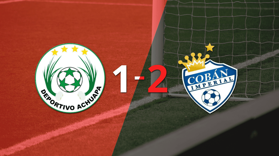 Cobán Imperial logra remontada y gana 2-1 a Achuapa