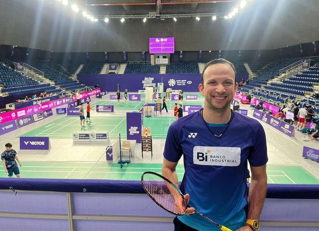 Kevin Cordón (6) compitió en el Orleans Masters en Francia