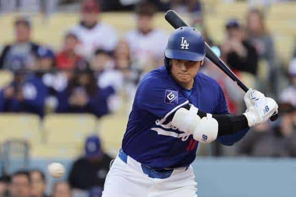 Shohei Ohtani de los Dodgers de Los Ángeles, en una fotografía de archivo. EFE/Allison Dinner