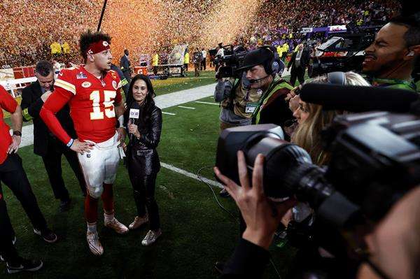 Patrick Mahomes, 'quarterback' de los campeones Kansas City Chiefs de la NFL
