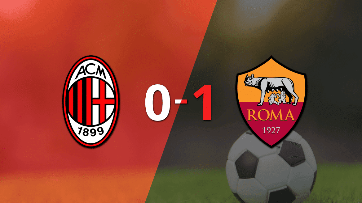 Roma se quedó con el triunfo en la ida