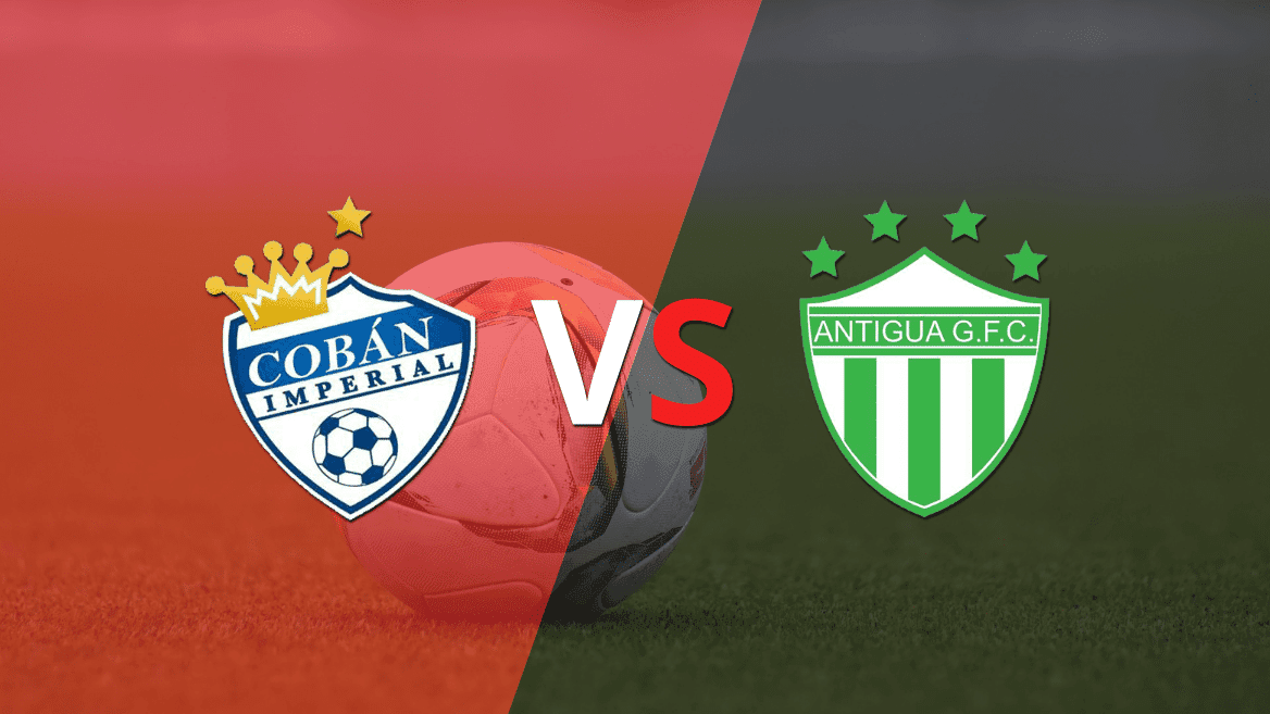 Cobán Imperial logró igualar el marcador ante Antigua GFC