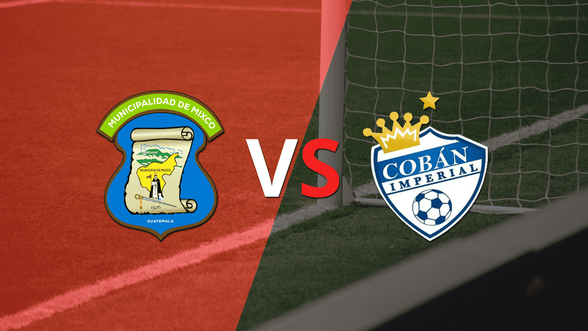 Se juega el segundo tiempo del empate en 0 entre Mixco y Cobán Imperial
