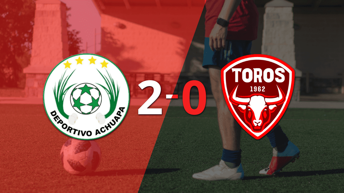 Con dos goles, Achuapa se impuso a Malacateco en el estadio Winston Pineda