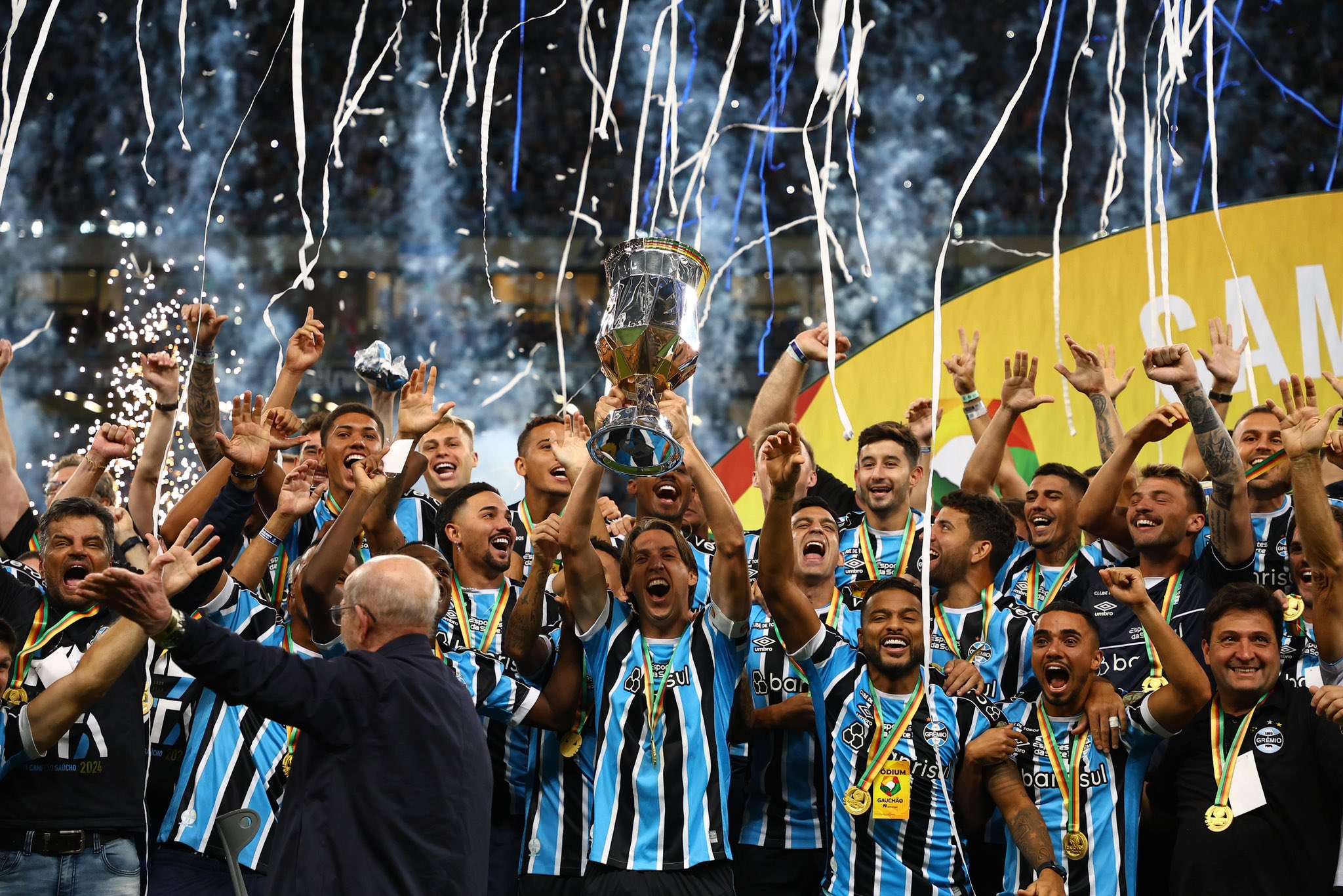 Gremio conquista su séptimo título consecutivo del Campeonato Gaúcho