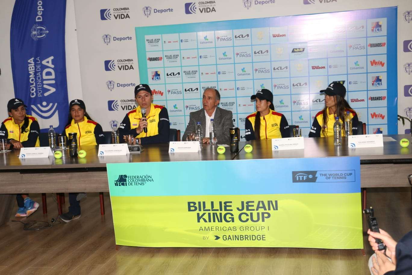 Las selecciones de Argentina, Chile, Colombia, Ecuador, Perú y Venezuela comenzarán este martes en Bogotá la disputa del Grupo I de las Américas de la Billie Jean King Cup.