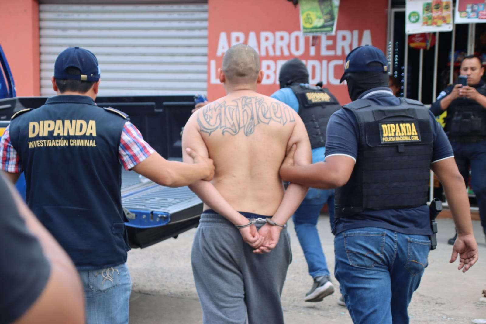 PNC captura a alias "el spawn" en aldea El Matazano, San José Pinula