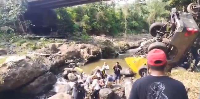 Accidente km. 157 de ruta CA-2