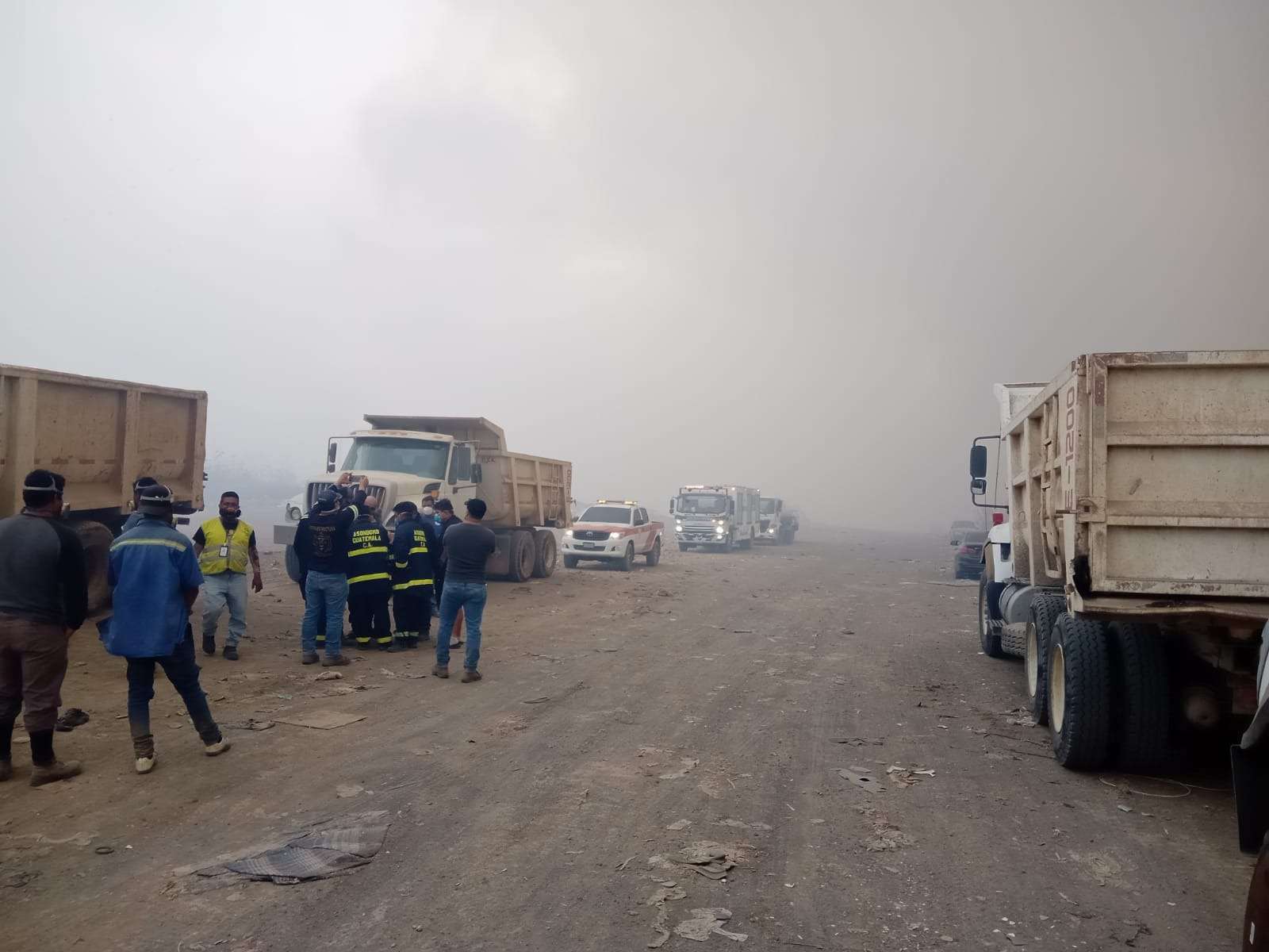 incendio vertedero villa nueva