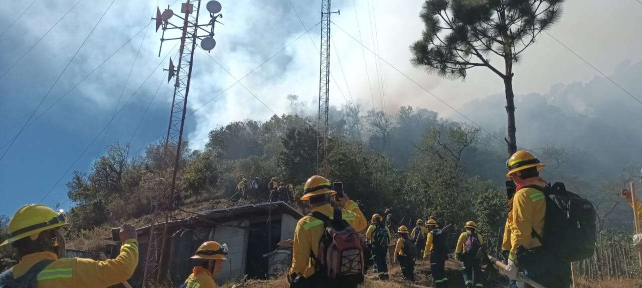 incendios forestales San Lucas Sacatepéquez