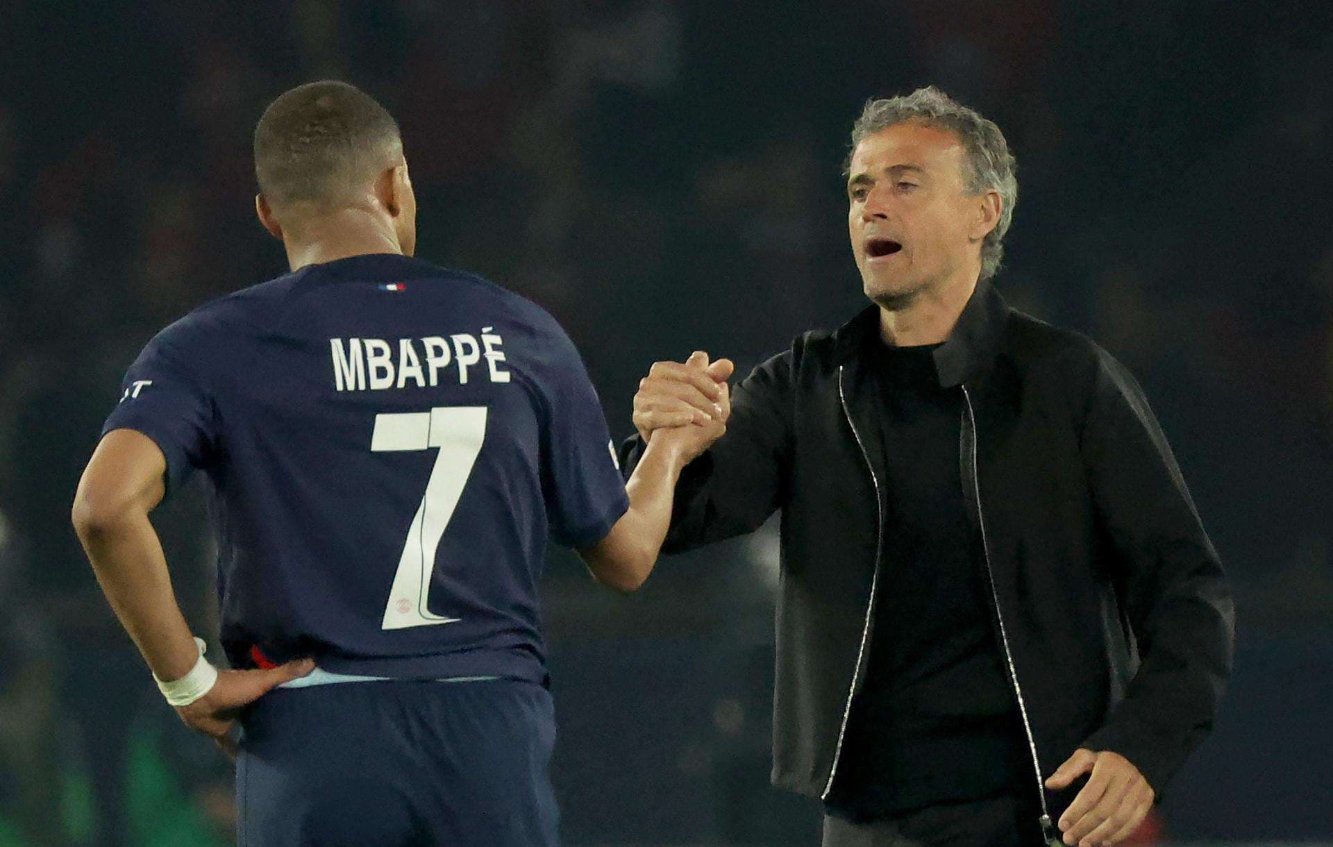 ¿Cómo reacciona Luis Enrique ante la salida de Mbappé del PSG? esto comentó