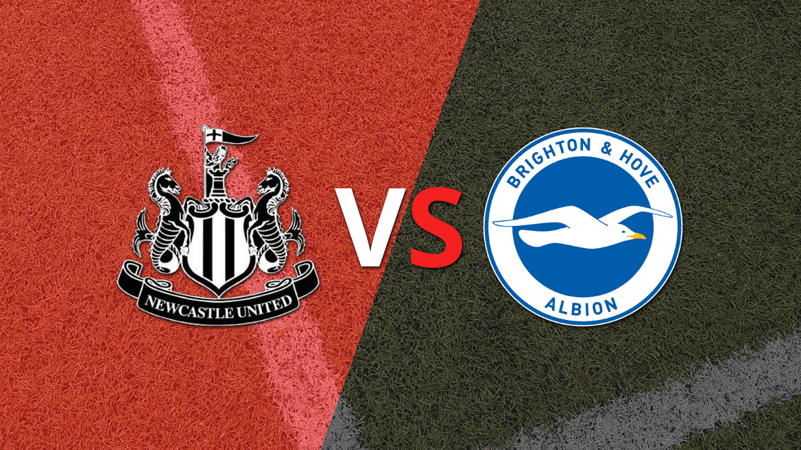 Arranca el segundo tiempo del empate entre Newcastle United y Brighton and Hove