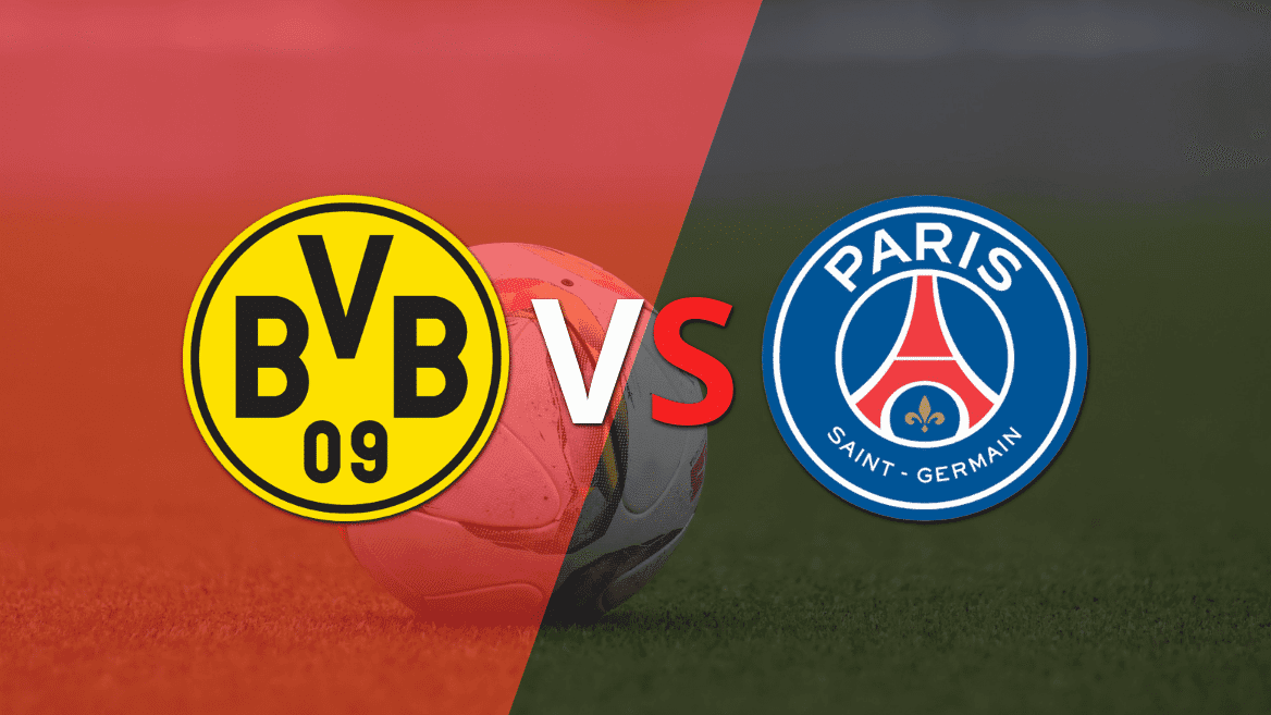 Borussia Dortmund busca mantener la ventaja ante PSG en la etapa complementaria