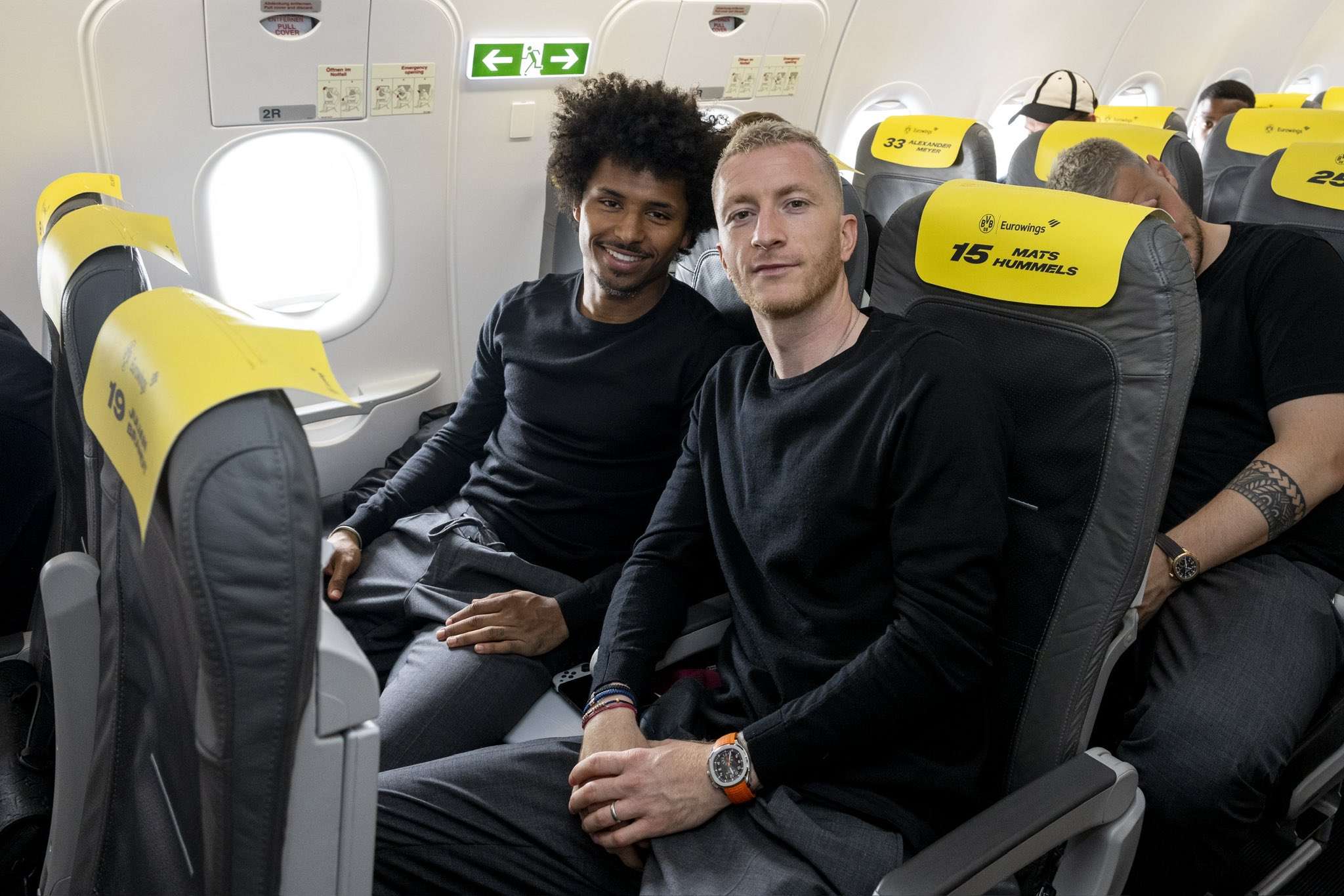 Borussia Dortmund llega a Londres para la final de la Champions League
