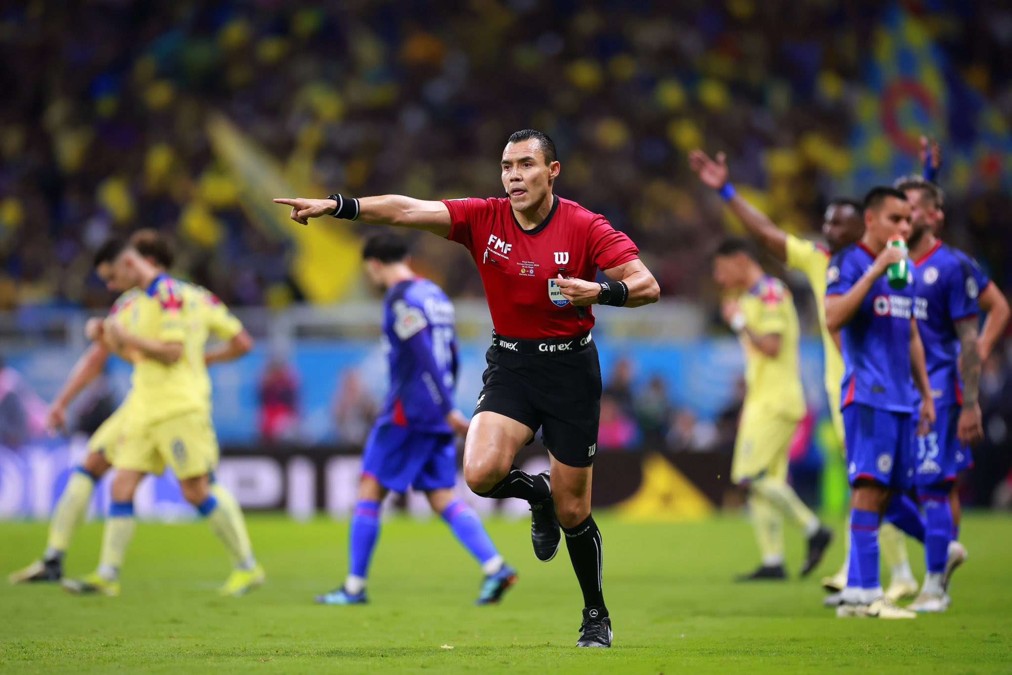 afición de cruz azul