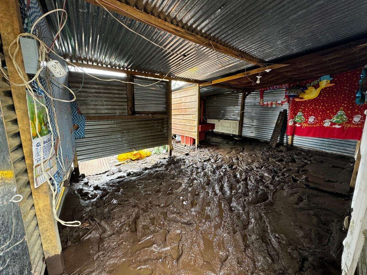 Intensas lluvias causan daños en múltiples departamentos de Guatemala