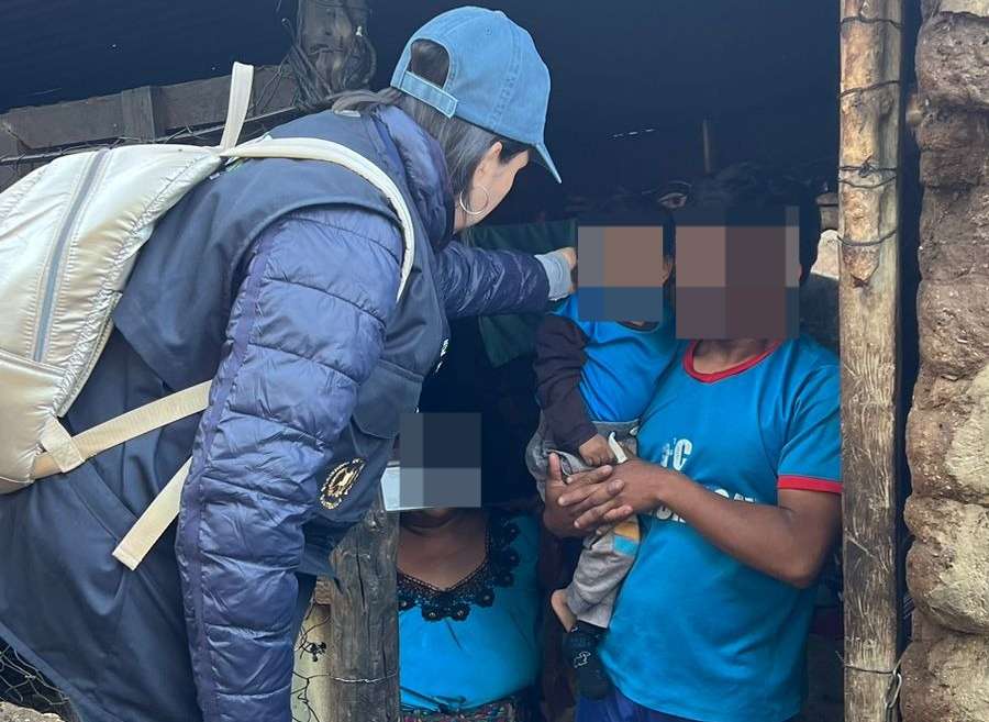 Rescatan a niño de 2 años por tratos negligentes en San Pablo La Laguna, Sololá