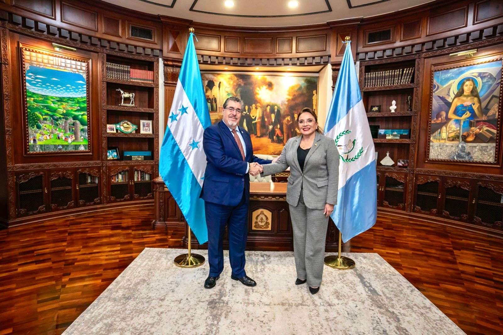 Presidenta de Honduras visitará Guatemala este fin de semana para reafirmar acuerdos bilaterales
