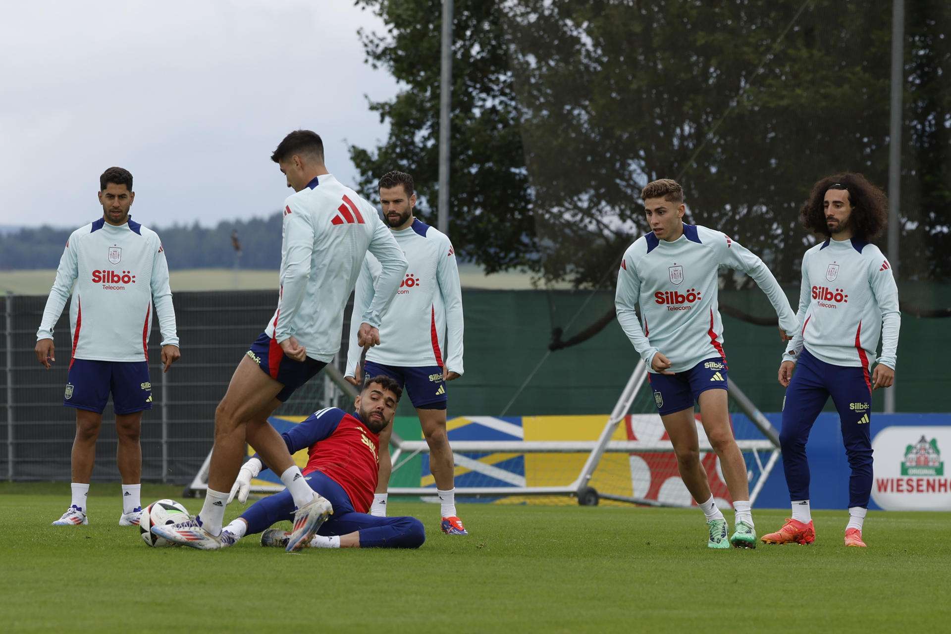 Eurocopa: Yamal, Nico y Fabián no entrenan con España este martes 2 de julio