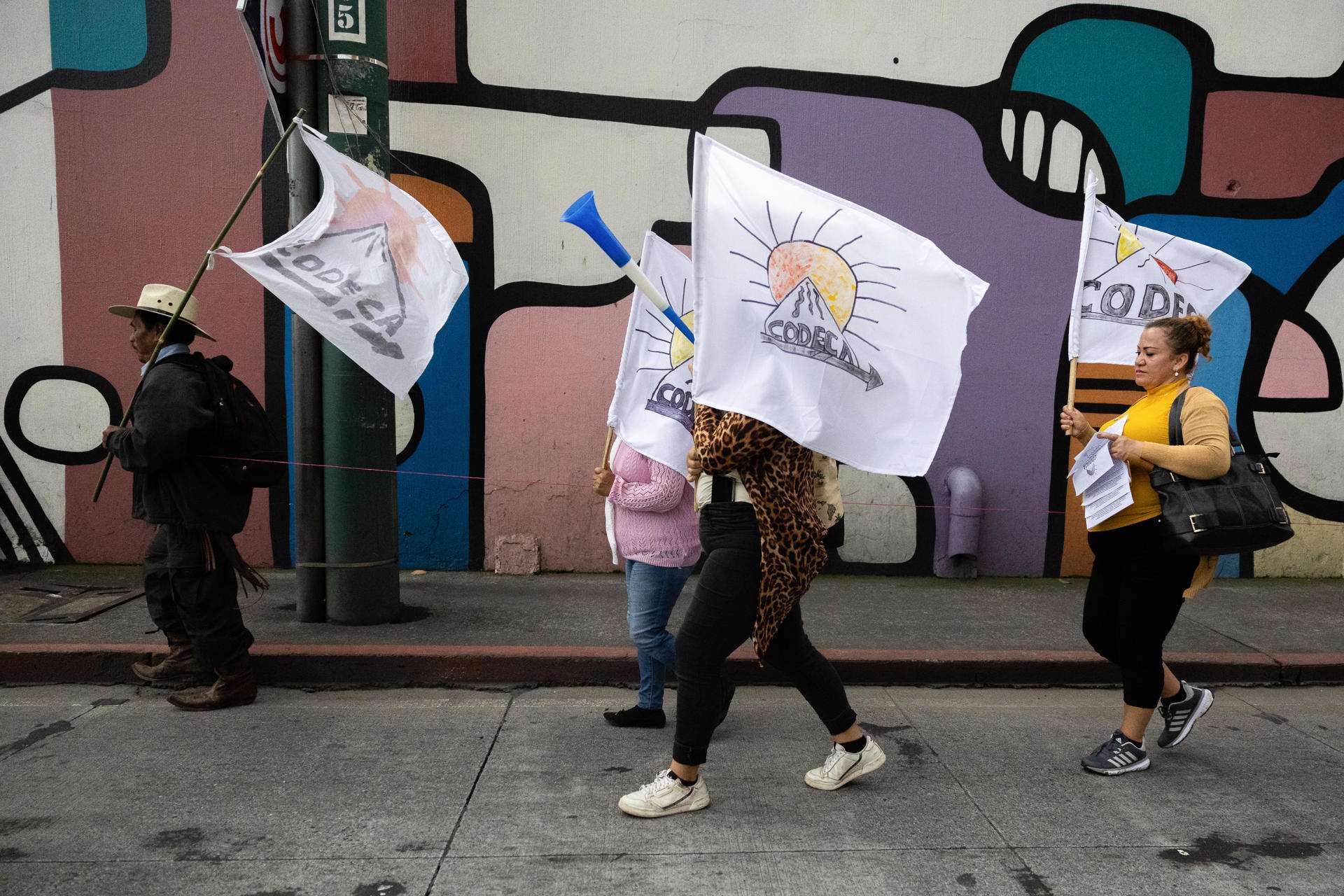 Miles de indígenas guatemaltecos marchan para exigir mejores condiciones de vida
