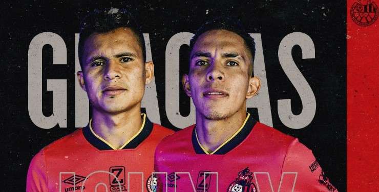 Jhon Méndez y Rony Barrera