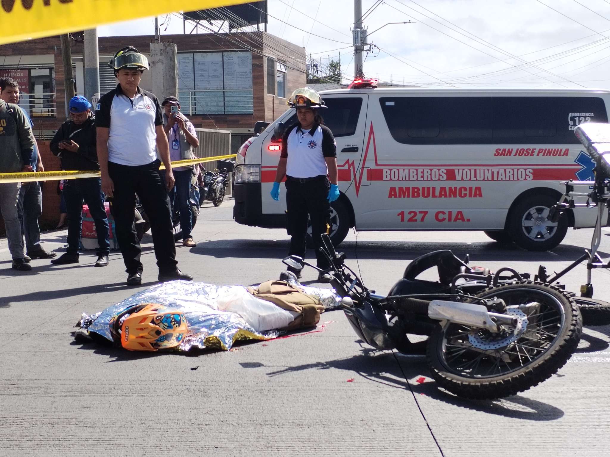 ÚLTIMA HORA | Muere motorista en accidente vial en kilómetro 20 ruta a San José Pínula