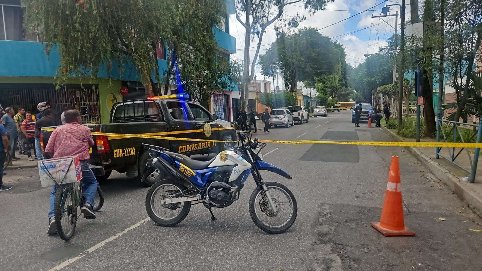 Ataque armado deja un herido en Avenida de Los Árboles, zona 1
