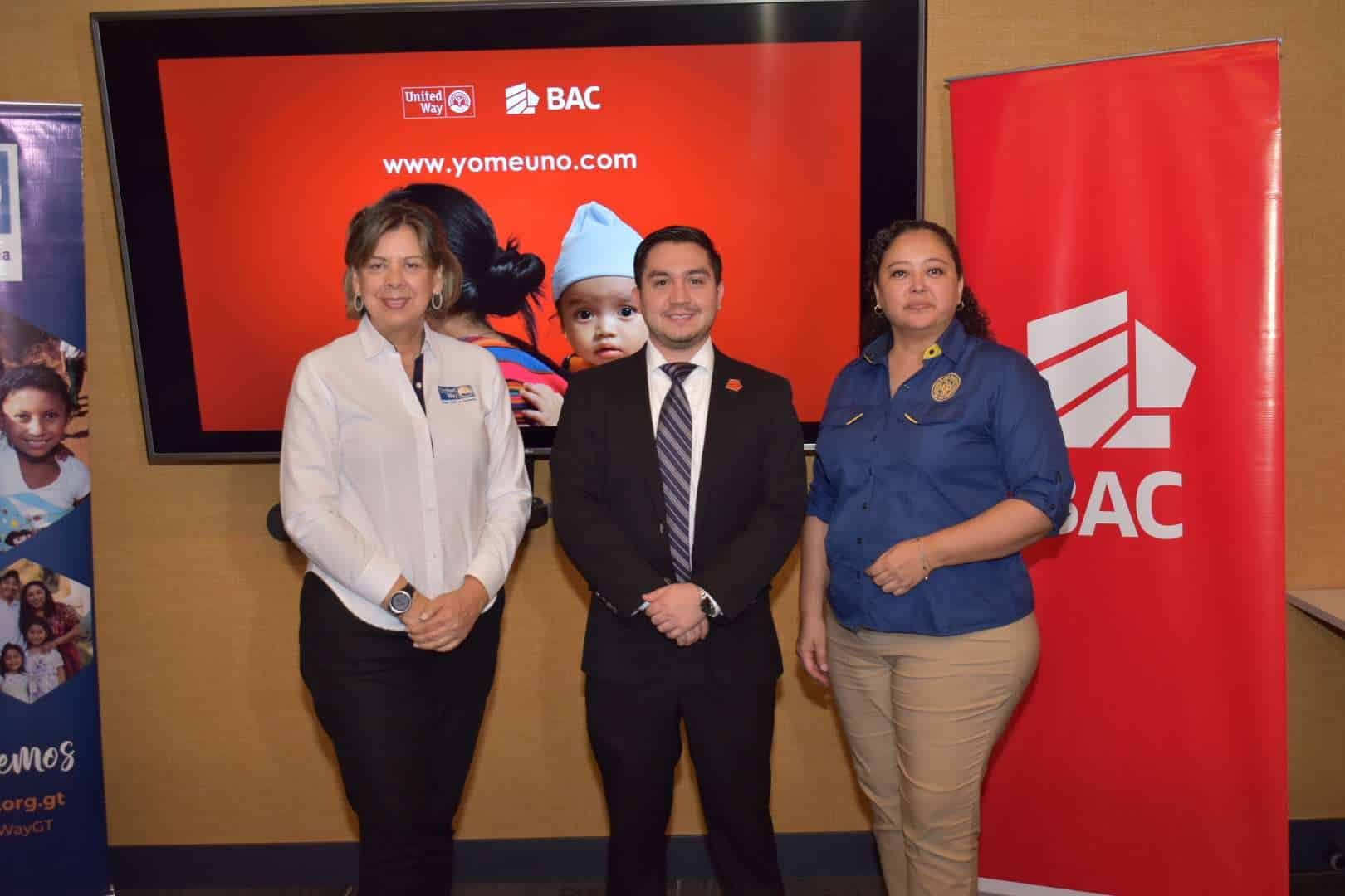 BAC y United Way lanzan la iniciativa "Transformando vidas desde el comienzo"