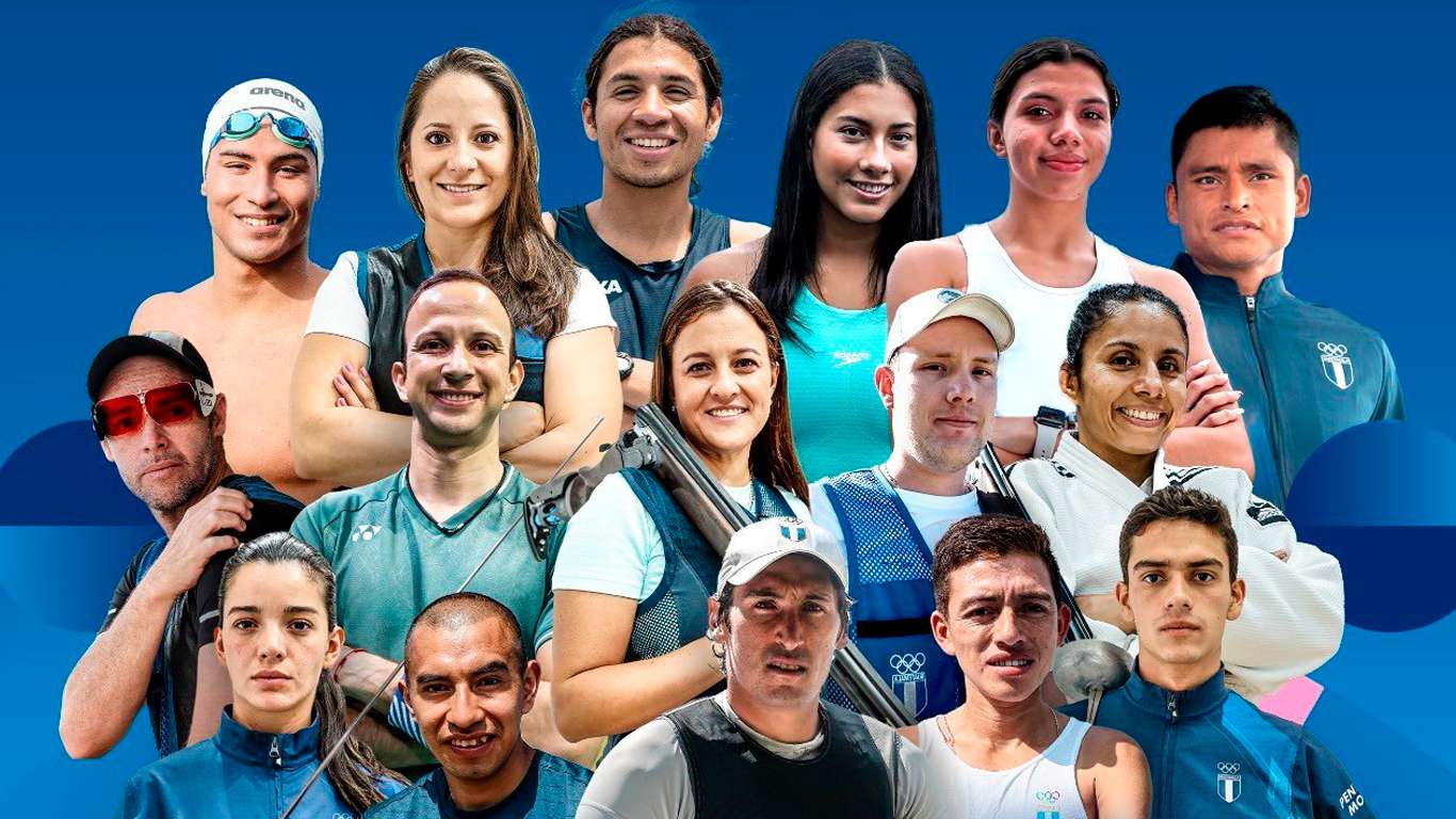 atletas guatemaltecos en Juegos Olímpicos de París 2024