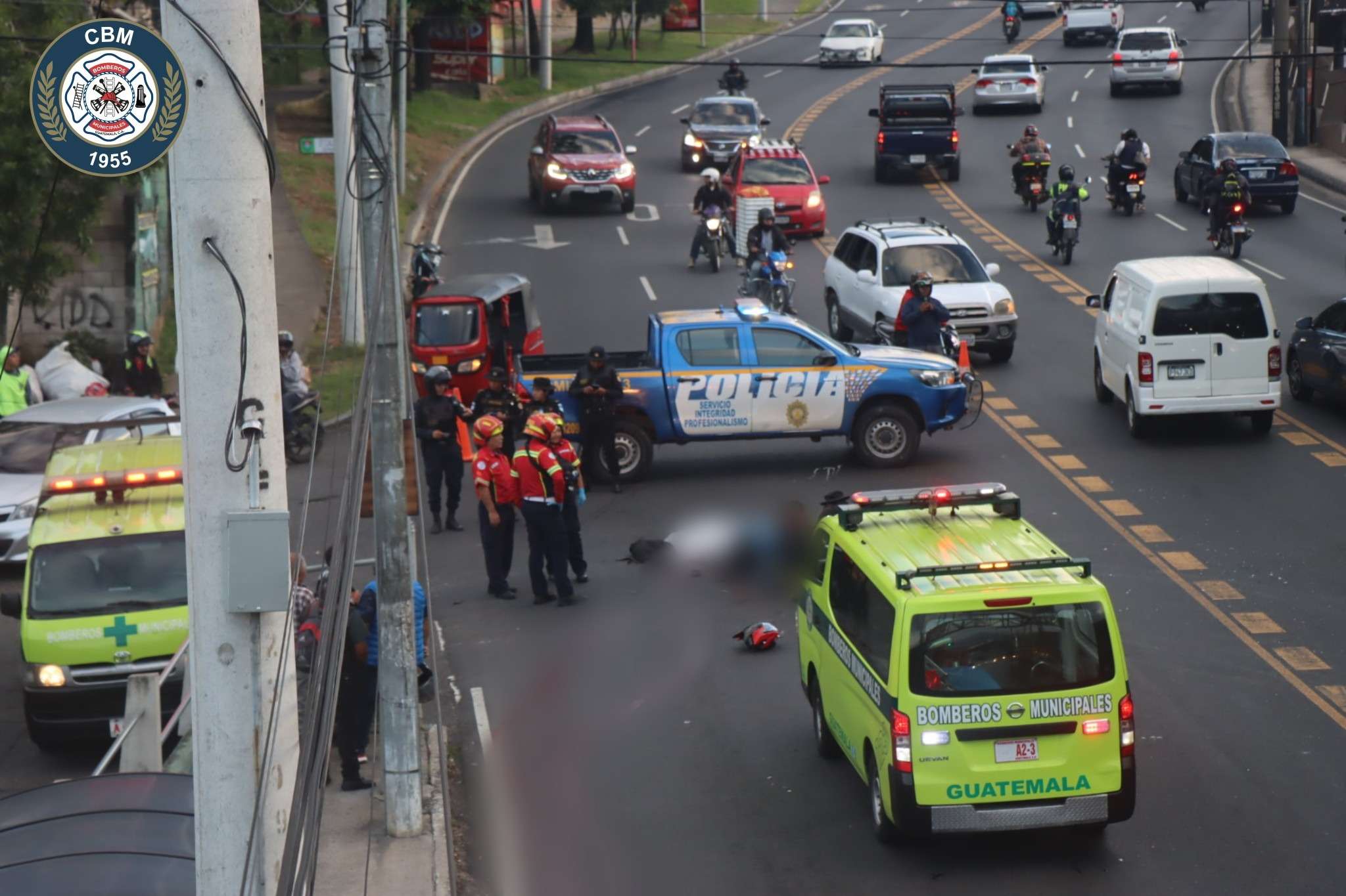 Accidente deja un muerto y un herido en la Avenida Hincapié