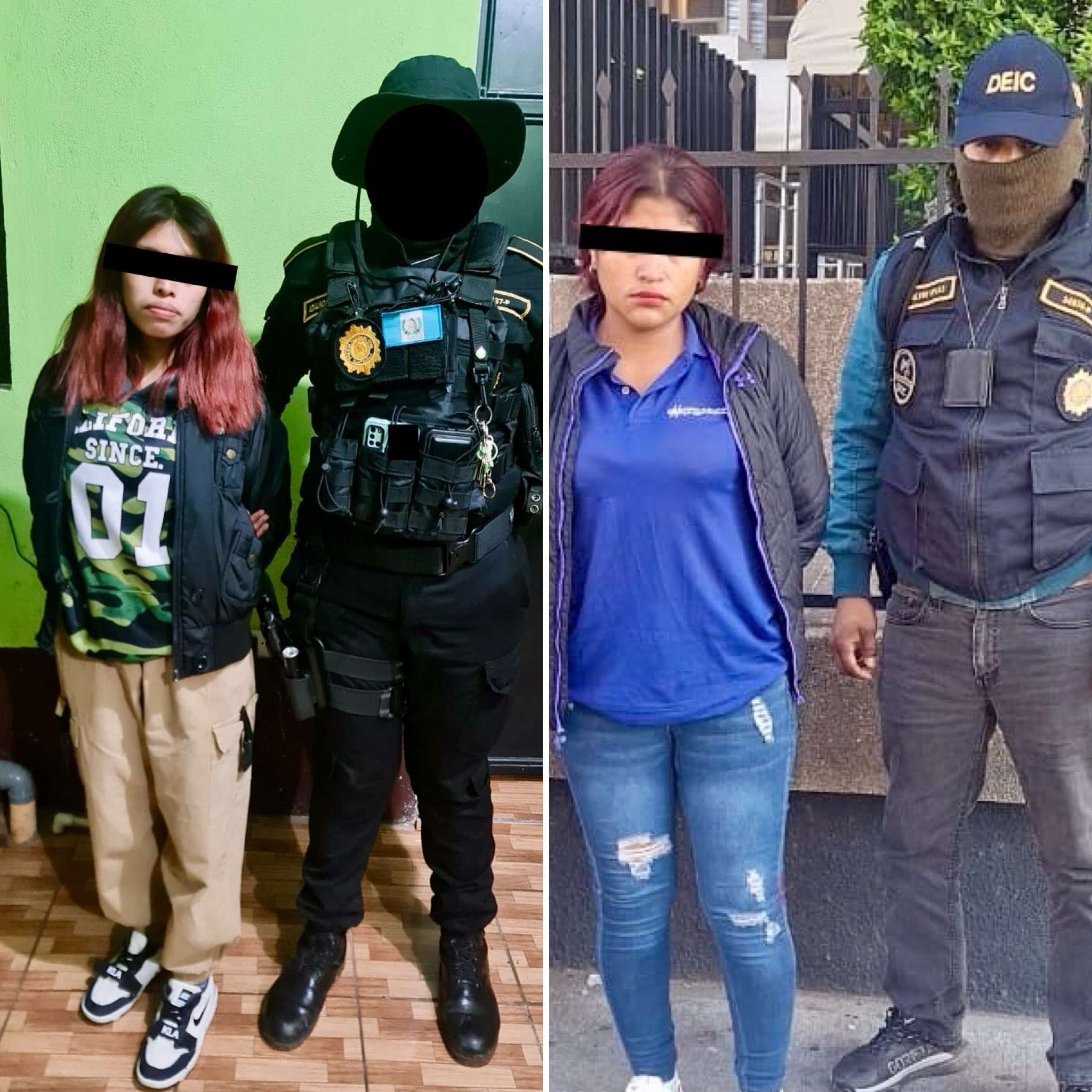 PNC captura a 16 presuntos pandilleros en allanamientos por extorsión