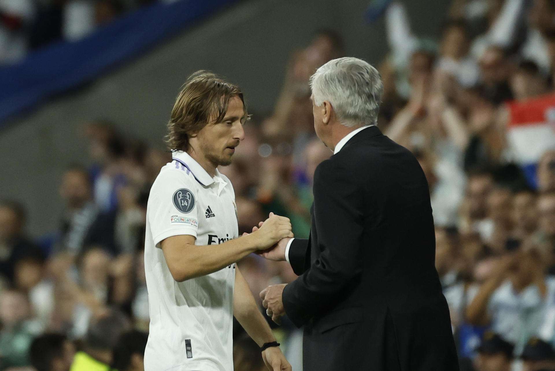 Modric y Ancelotti, a las puertas del cielo madridista