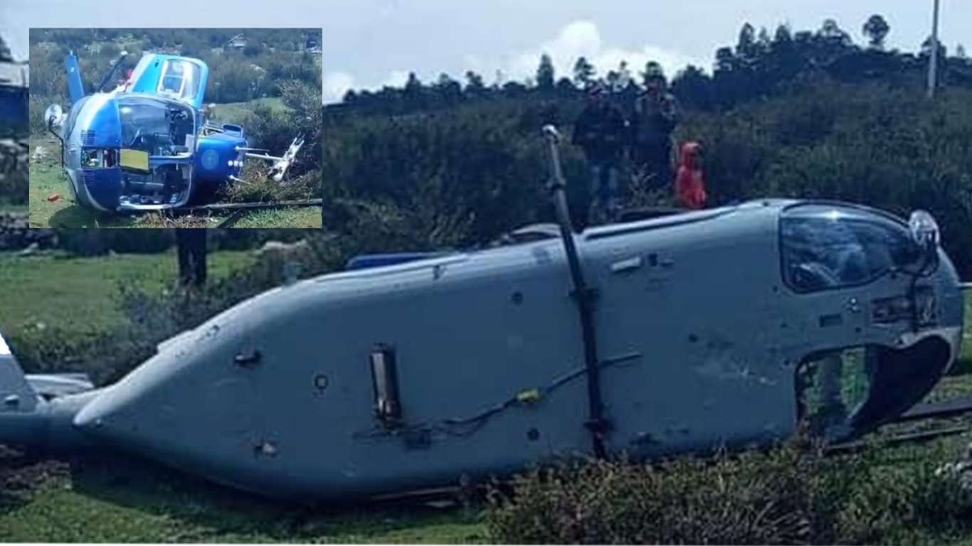 Esto es lo que se sabe del accidente en helicóptero que sufrió el ministro del MEM, Víctor Hugo Ventura