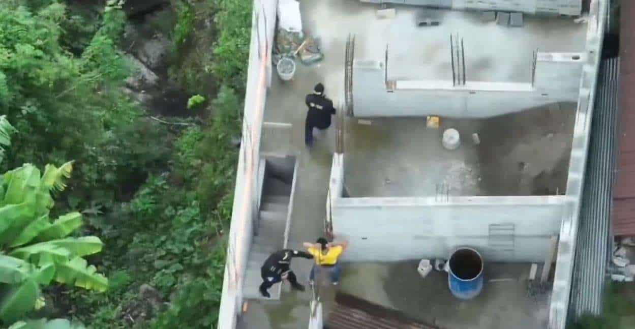Capturan a presunto violador en Sololá tras intentar escapar y ser detectado por drones