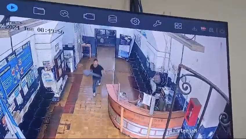 EN VIDEO | Reo escapa del Hospital Nacional de Mazatenango